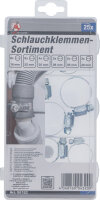 Schlauchklemmen-Sortiment | 25-tlg.