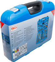 Steckschlüssel-Satz Wellenprofil | Antrieb 6,3 mm (1/4") / 10 mm (3/8") / 12,5 mm (1/2") | 218-tlg.