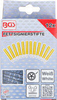 Fettsignierstifte | weiß | 12 Stück