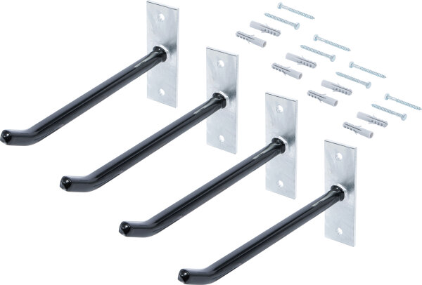 Felgen-Wandhaken-Satz | 250 mm | 4-tlg.