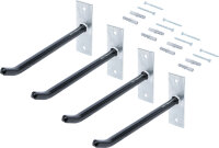 Felgen-Wandhaken-Satz | 250 mm | 4-tlg.