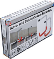 Wand- und Deckenhaken-Satz | 2-tlg.