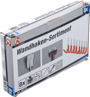 Wandhaken-Satz | 8-tlg.