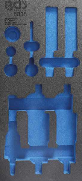 Werkstattwageneinlage 1/3 | leer | für Art. 8835