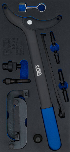 Werkstattwageneinlage 1/3: Motor-Einstellwerkzeug-Satz | für VAG 2.8, 3.0 TFSi