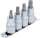 Bit-Einsatz-Satz | Antrieb Innenvierkant 12,5 mm (1/2") | T-Profil (für Torx) T40 - T55 | 4-tlg.