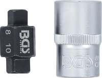 Ölablassschrauben-Einsatz | Vierkant | 8 mm / 10 mm