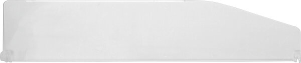 Kunststoff-Trenner | transparent | 567 x 120 mm