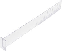 Kunststoff-Trenner | transparent | 285 / 480 x 60 mm