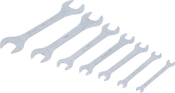Doppel-Maulschlüssel-Satz | extra flach | SW 6 - 23 mm | 7-tlg.