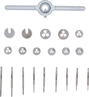 Gewindeschneid-Satz | M1 - M2,5 | 31-tlg.