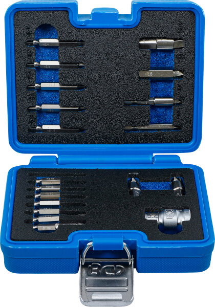 Schraubenausdreher-Satz | für Innensechskant 1,5 - 10 mm / T-Profil (für Torx) | T10 - T55 | 19-tlg.