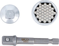 Multi-Einsatz mit Adapter-Satz | 10 mm (3/8") | SW 9 - 21 mm | 3-tlg.