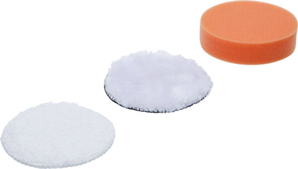 Polierhauben | Ø 100 mm | 3-tlg. | für Art. 9259