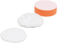 Polierhauben | Ø 80 mm | 3-tlg. | für Art. 9259