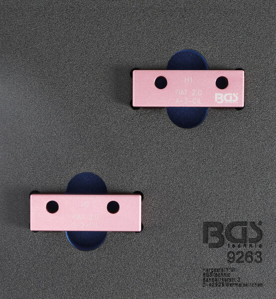 Werkstattwageneinlage 1/6: Nockenwellen-Arretierwerkzeug-Satz | für Fiat 2.0l 20V