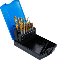 Spiralbohrer-/Gewindebohrer-Satz | 14-tlg.