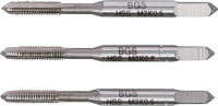 Gewindebohrer-Satz | Vor-, Mittel- und Fertigschneider | HSS-G | M3 x 0,5 | 3-tlg.