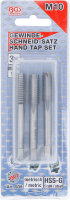 Gewindebohrer-Satz | Vor-, Mittel- und Fertigschneider | HSS-G | M10 x 1,5 | 3-tlg.