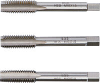 Gewindebohrer-Satz | Vor-, Mittel- und Fertigschneider | HSS-G | M10 x 1,5 | 3-tlg.