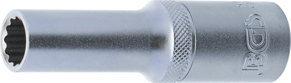 Steckschlüssel-Einsatz Zwölfkant, tief | Antrieb Innenvierkant 12,5 mm (1/2") | SW 11 mm
