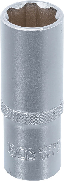 Steckschlüssel-Einsatz Super Lock, tief | Antrieb Innenvierkant 12,5 mm (1/2") | SW 20 mm