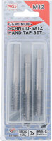 Gewindebohrer-Satz | Vor-, Mittel- und Fertigschneider | HSS-G | M12 x 1,75 | 3-tlg.