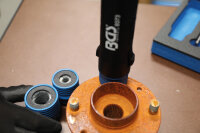 Werkstattwageneinlage 1/6: Reinigungsbürsten-Satz für Stehbolzen und Radmutternbolzen