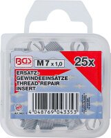 Ersatz-Gewindeeinsätze | M7 x 1,0 mm | 25-tlg.