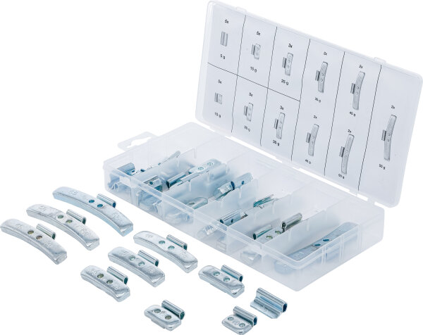 Auswuchtgewichte-Sortiment | 36-tlg.