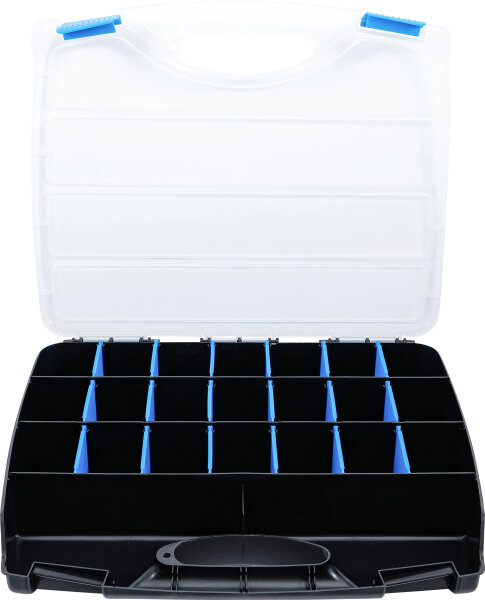 Kunststoff-Leerkoffer für Kleinteile