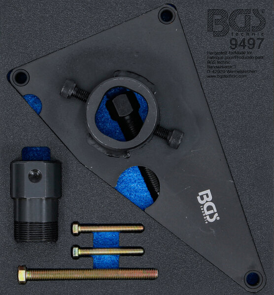 Werkstattwageneinlage 1/6: Hochdruckpumpen-Kettenrad-Abzieher | für Hyundai, Kia