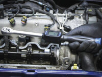 Digitaler Drehmomentschlüssel | Abtrieb Außenvierkant 10 mm (3/8") | 27 - 135 Nm