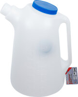 Füllkanne mit flexiblem Ausgussstutzen und Deckel | 8 l