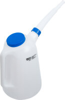 Füllkanne mit flexiblem Ausgussstutzen und Deckel | 8 l