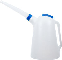 Füllkanne mit flexiblem Ausgussstutzen und Deckel | 8 l