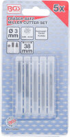 HSS-Fräser-Satz, extra kurz | 5-tlg.