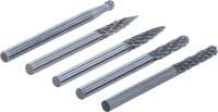 HSS-Fräser-Satz, extra kurz | 5-tlg.