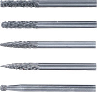 HSS-Fräser-Satz, extra kurz | 5-tlg.