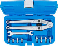 Stirnlochschlüssel-Satz | verstellbar | Ø 2,5 - 9 mm