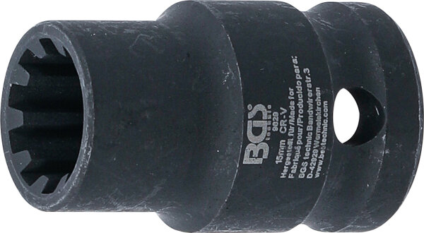 Bremssattel-Einsatz | 10-kant | für VAG und Porsche | SW 15 mm