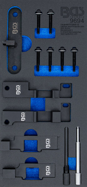 Werkstattwageneinlage 1/3: Motor-Einstellwerkzeug-Satz | für Land Rover 3.6 TD V8