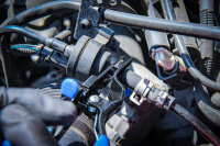 Schlauch-Abstreifzange | arretierbar | 202 mm