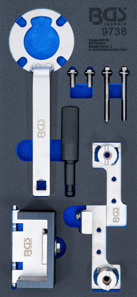 Werkstattwageneinlage 1/3: Motor-Einstellwerkzeug-Satz | für Ford 2.5, Volvo 1.6 - 2.5 & 2.4D