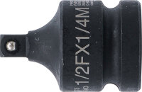 Kraft-Steckschlüssel-Adapter | Innenvierkant 12,5 mm (1/2") - Außenvierkant 6,3 mm (1/4")