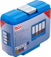 Kraft-Schoneinsatz-Satz | Antrieb Innenvierkant 12,5 mm (1/2") | SW 17 / 19 / 21 / 22 mm | 4-tlg.