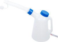 Füllkanne mit flexiblem Ausgussstutzen und Deckel | 1 l