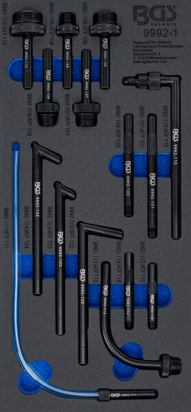 Getriebe-Befülladapter-Satz | 15-tlg.