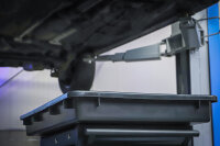 Mehrzweckwanne mit Ausgießer | schwarz | 42 l