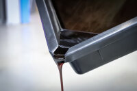 Mehrzweckwanne mit Ausgießer | schwarz | 42 l